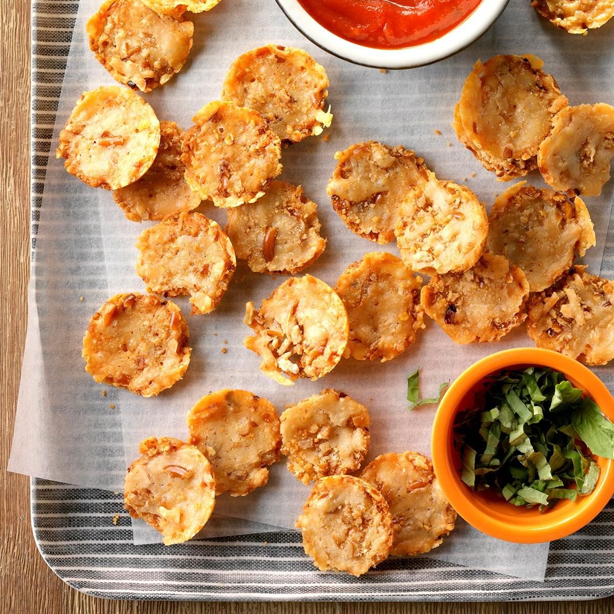 Parmesan-Pretzel Crisps