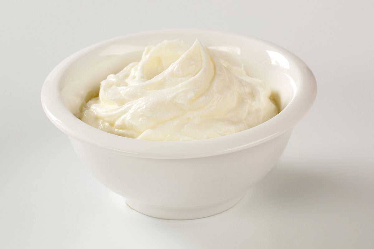 Bowl Of Cream Cheese