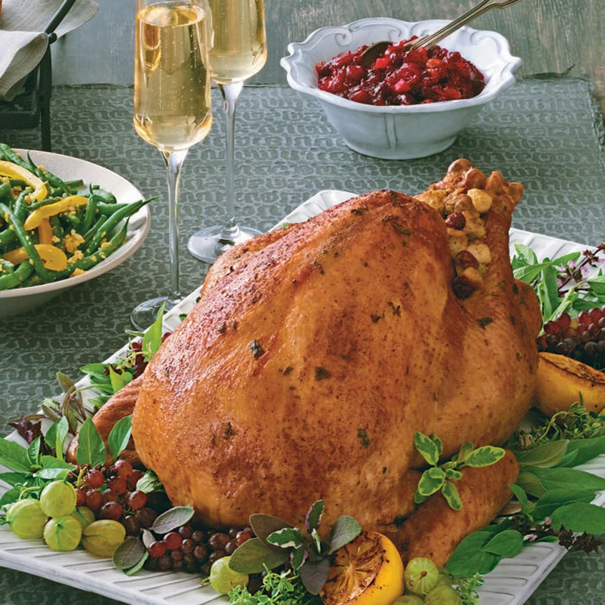 Champagne-Basted Turkey