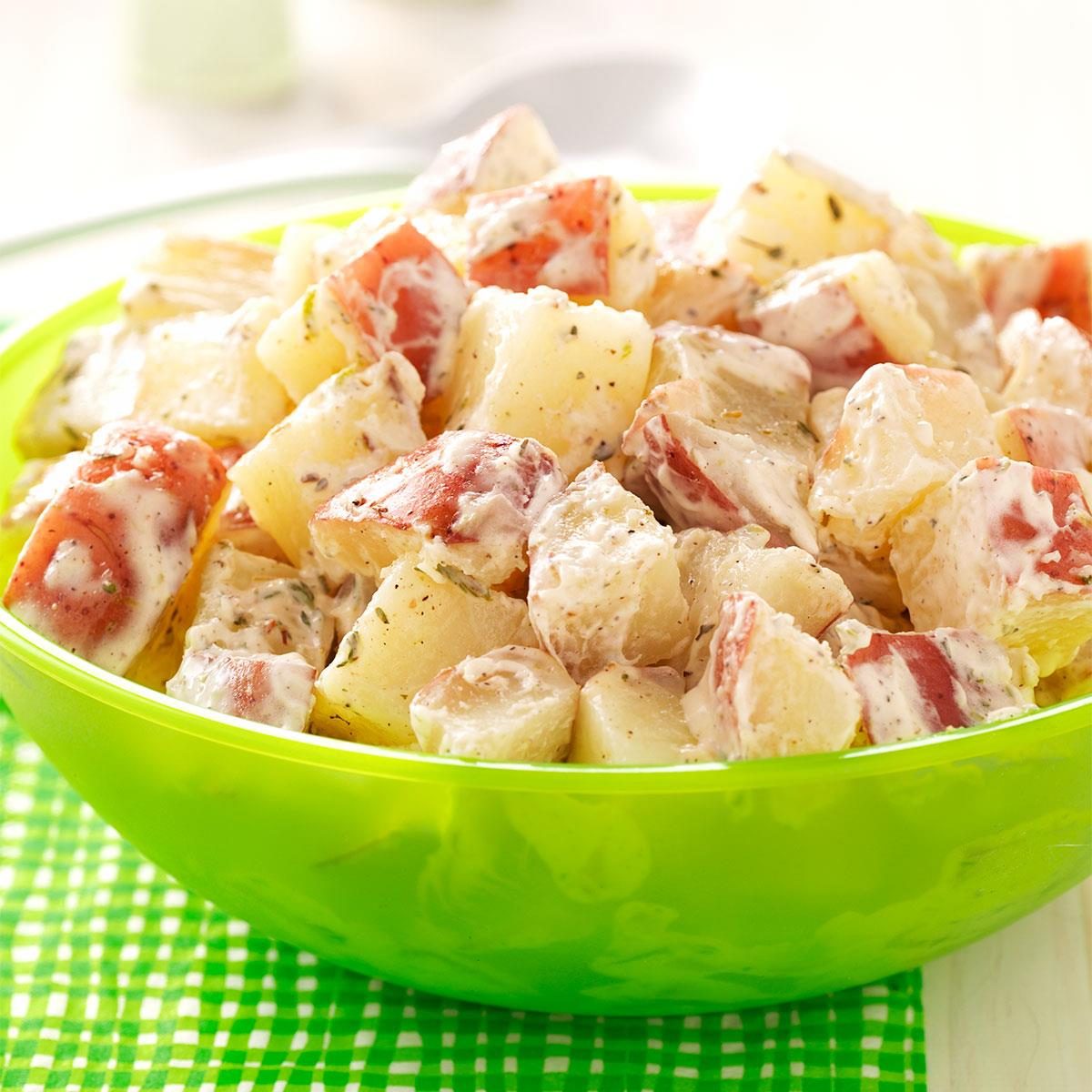 Creamy Lime Potato Salad