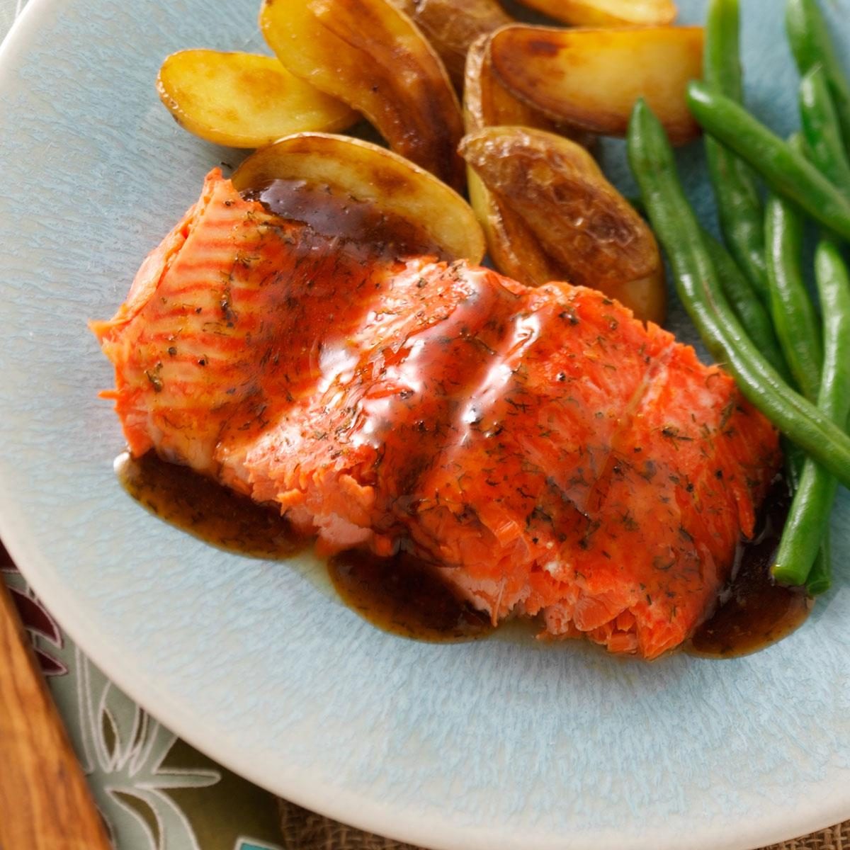 Glazed Salmon Fillet