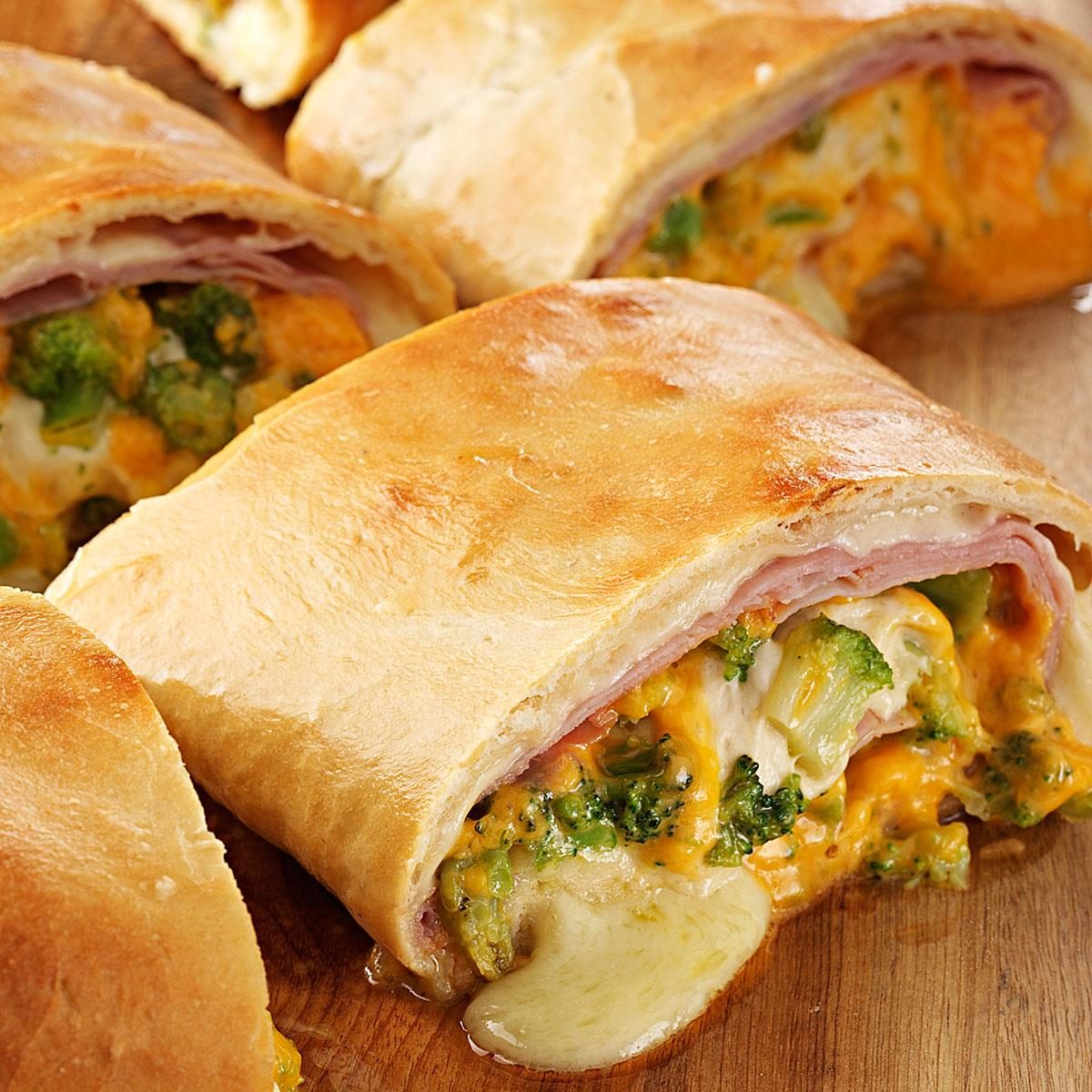 Ham ‘N’ Cheese Stromboli