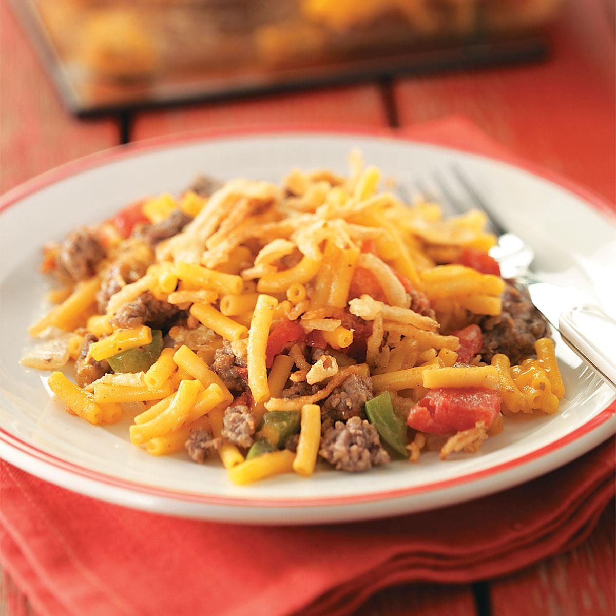 Hearty Macaroni Casserole