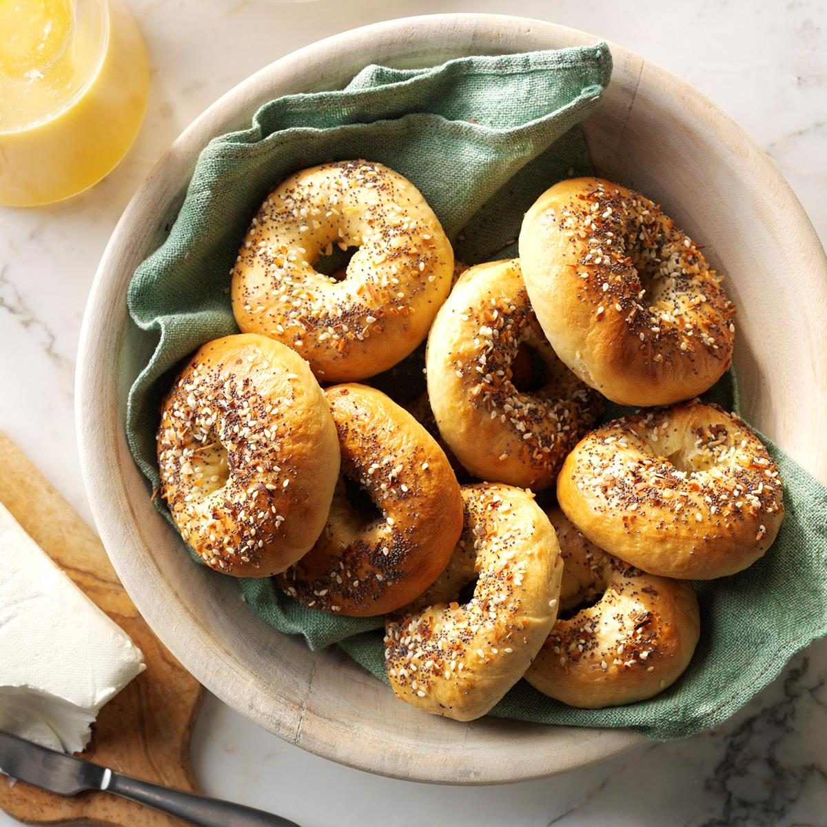 Honey bagels