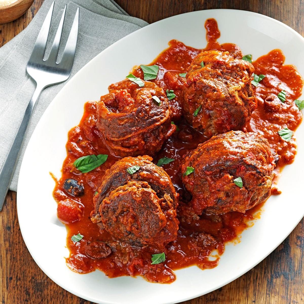 Sausage-Stuffed Flank Steak