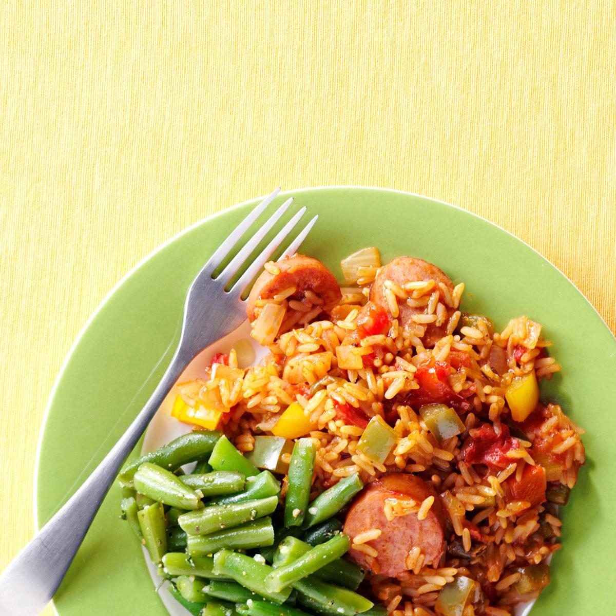Smoked Sausage Jambalaya