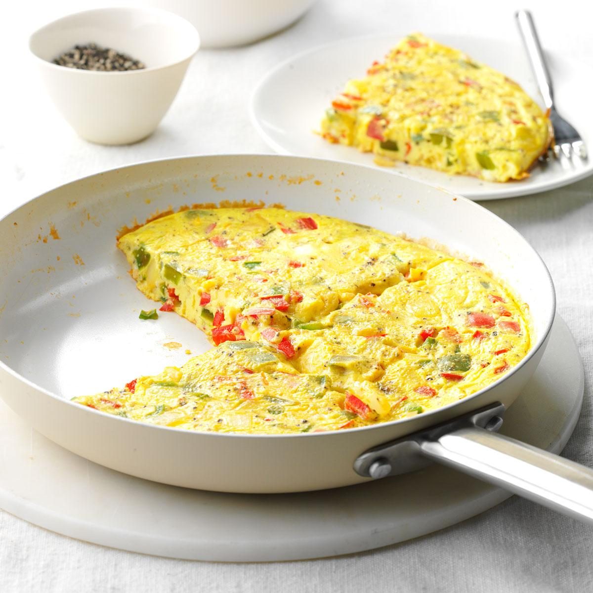 Calico Pepper Frittata