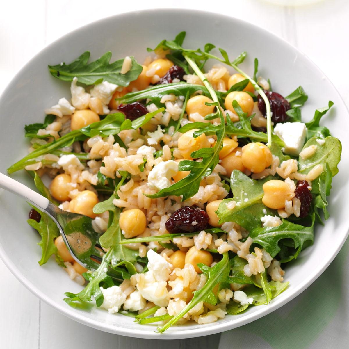Arugula & Brown Rice Salad