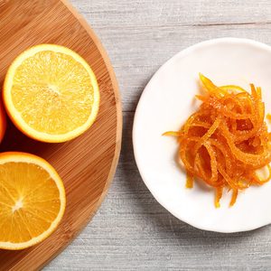 Candied Orange Zest