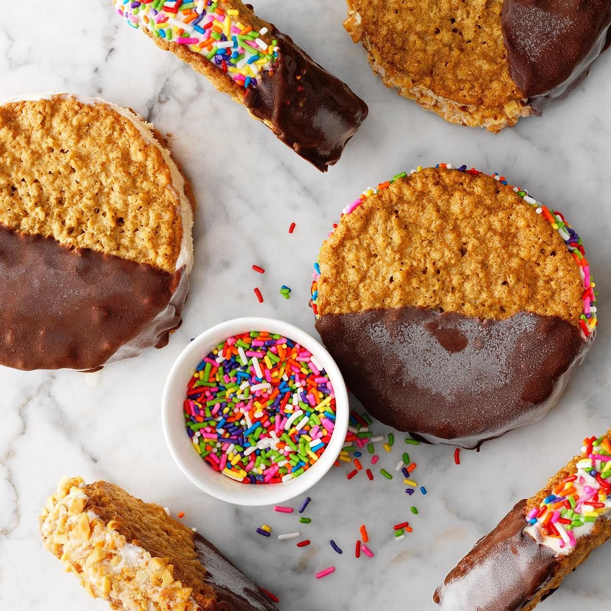 Almost It’s-It Ice Cream Sandwiches