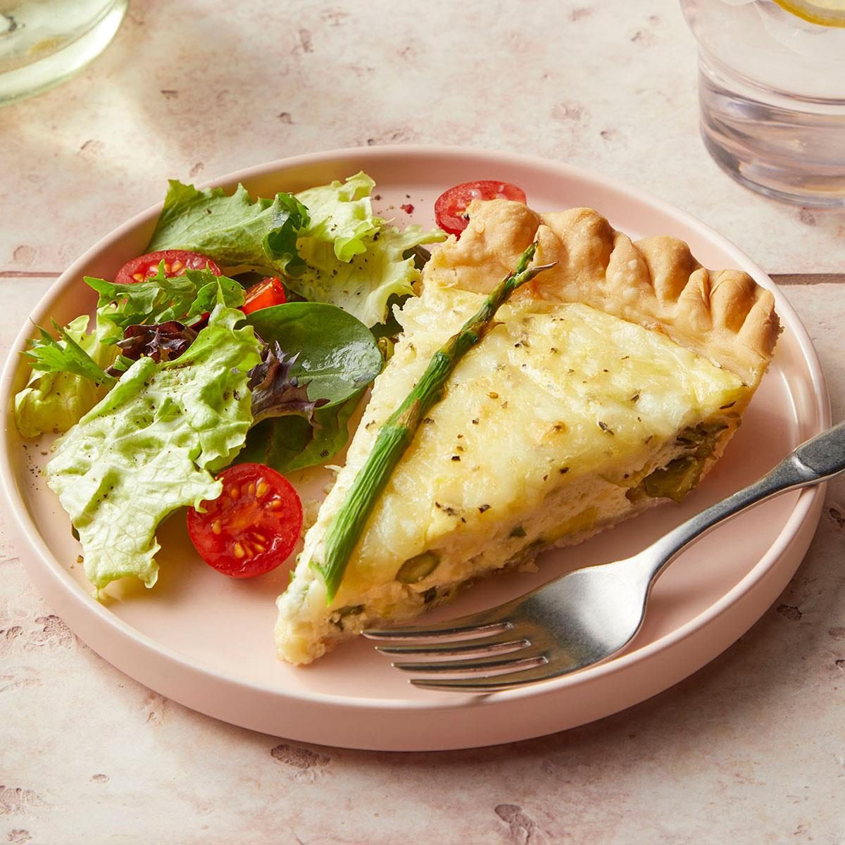 Asparagus Quiche