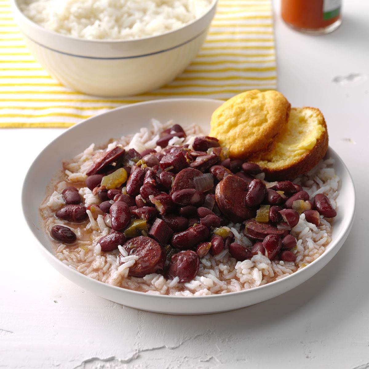 Lora’s Pressure-Cooker Red Beans & Rice