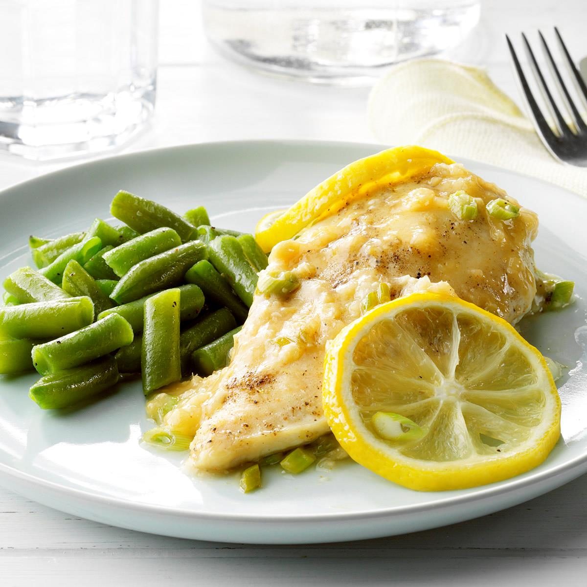 Ginger Chicken with Green Onions