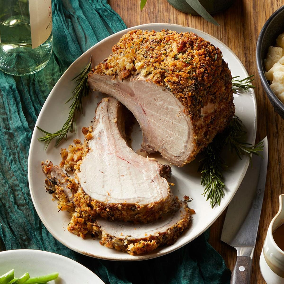Herb-Crusted Pork Loin