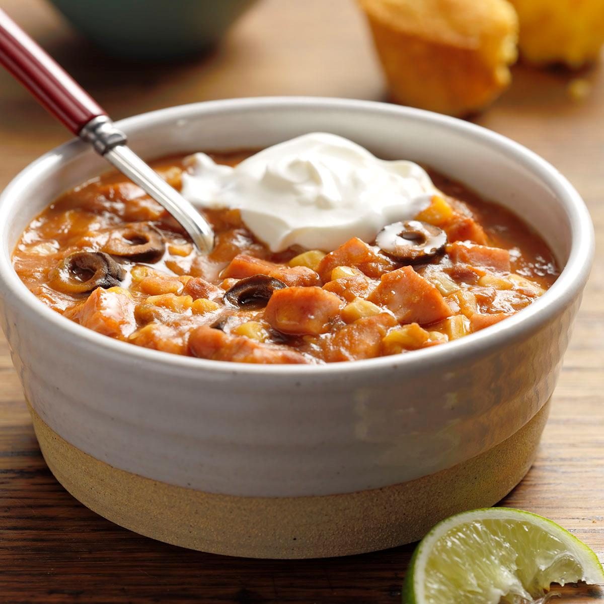 Jamaican Ham and Bean Soup