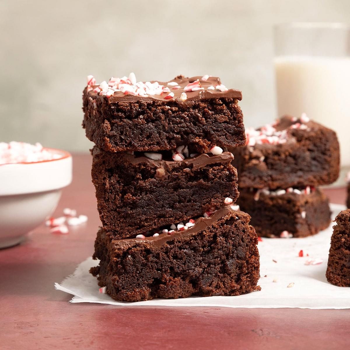 Peppermint Brownies