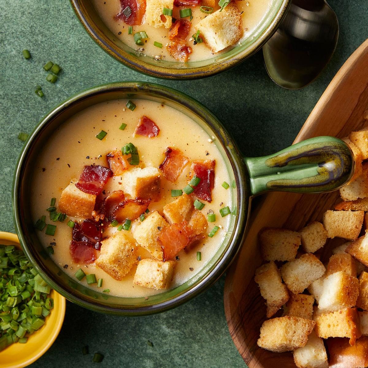 Potato Beer Cheese Soup