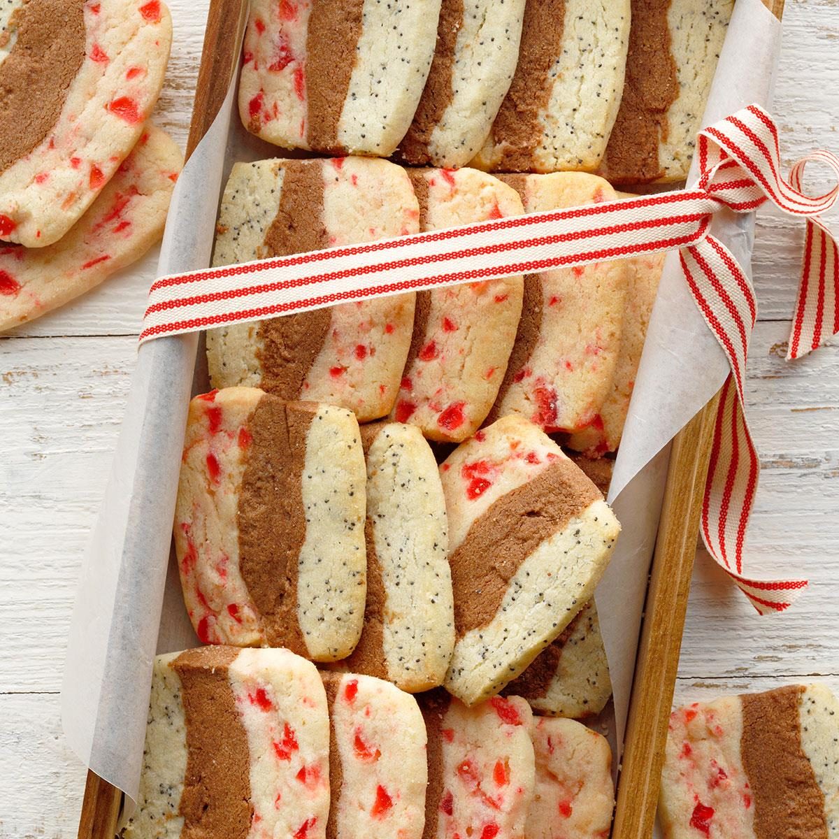Ribbon Icebox Cookies