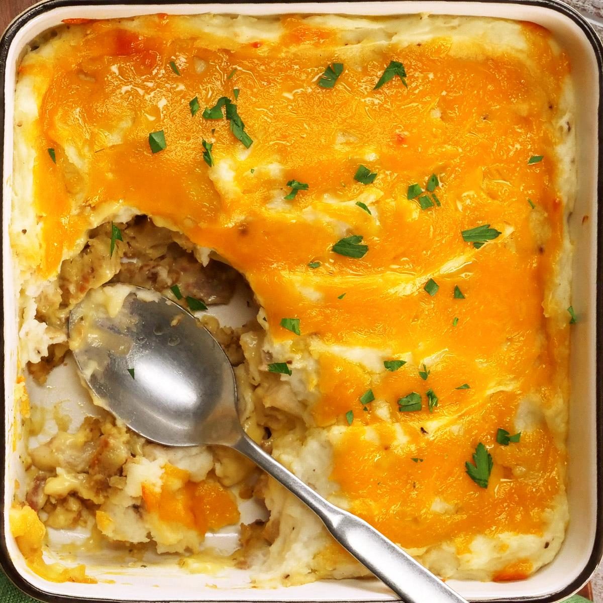 Thanksgiving Leftovers Casserole