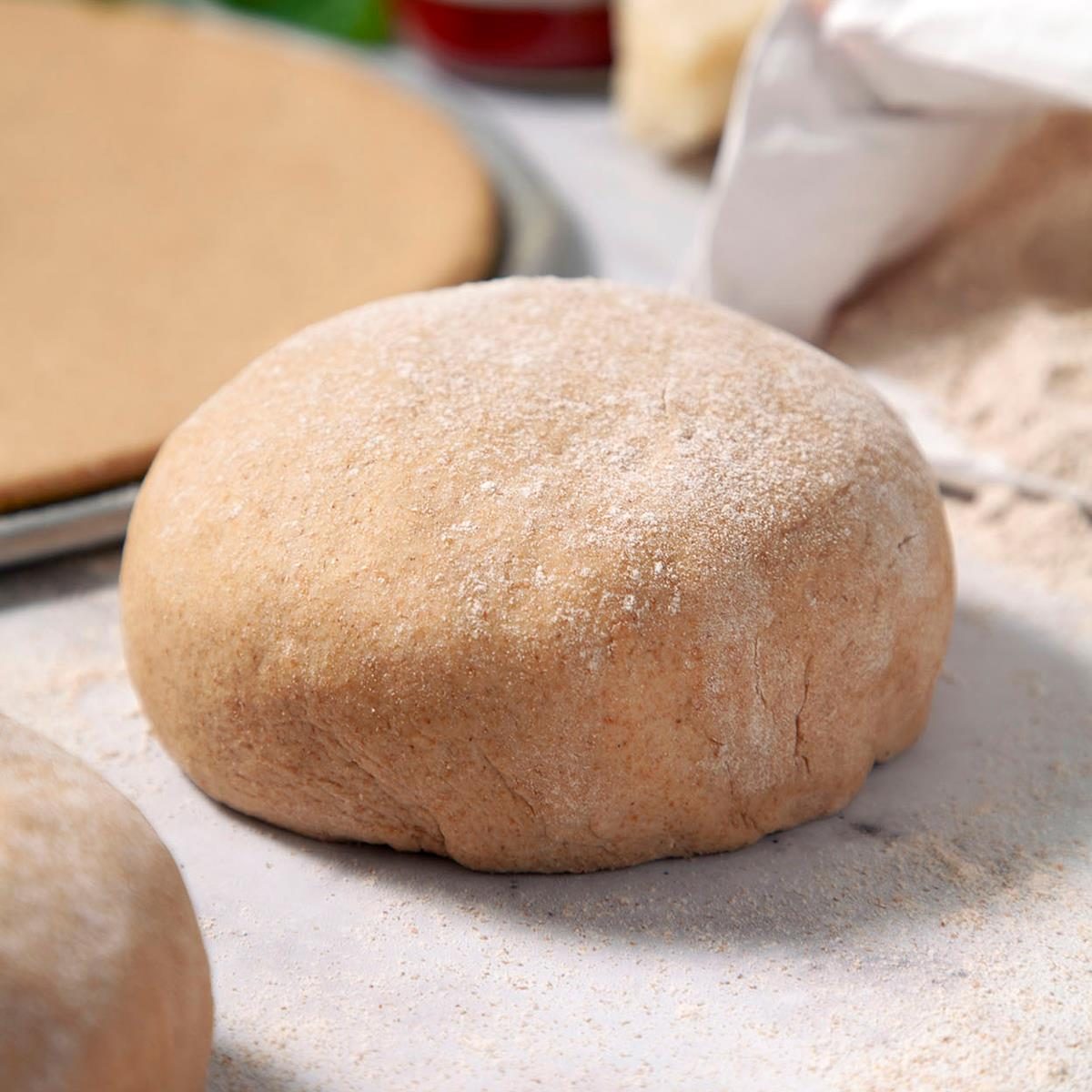 Whole Wheat Pizza Dough