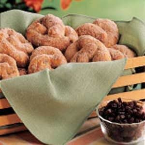 Cinnamon-Raisin Soft Pretzels