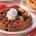 Chocolaty Dessert Waffles