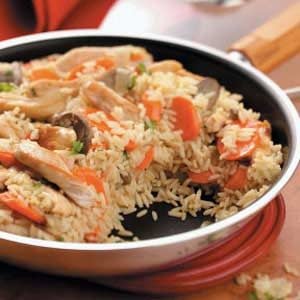 Chicken Carrot Pilaf