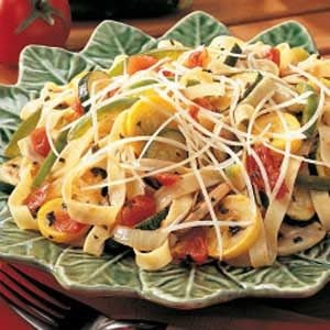 Summer Squash Pasta Primavera