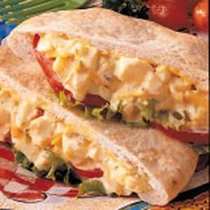 Egg Salad Pitas