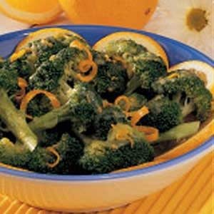 Broccoli with Orange Sauce