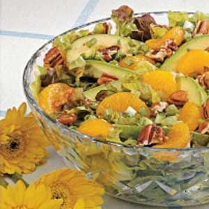 Avocado Mandarin Tossed Salad