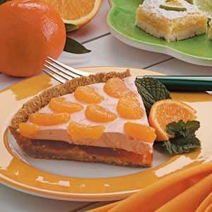 Mandarin Orange Cream Pie