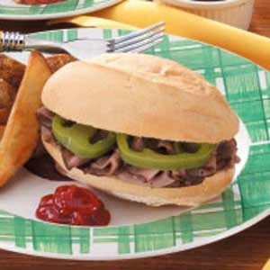 Moist Italian Beef Sandwiches