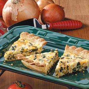 Chicken Spinach Quiche