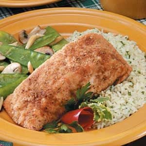 Crumb-Coated Salmon