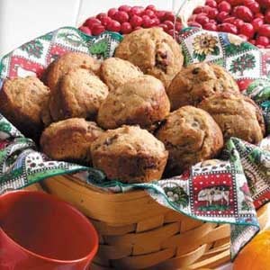 Cran-Orange Bran Muffins