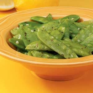 Lemon-Butter Snow Peas
