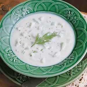 Cucumber Potato Soup