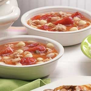 Turkey Pasta Soup