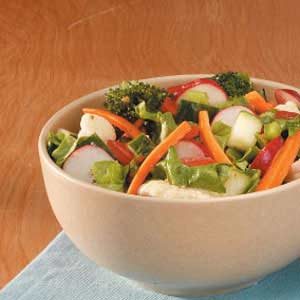 Super Veggie Tossed Salad