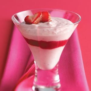 Strawberry Mousse Parfaits