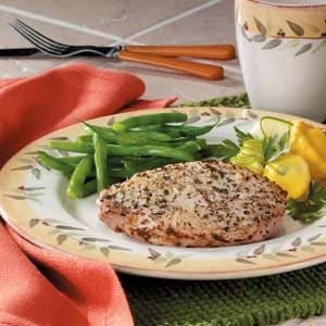 Italian Rubbed Pork Chops