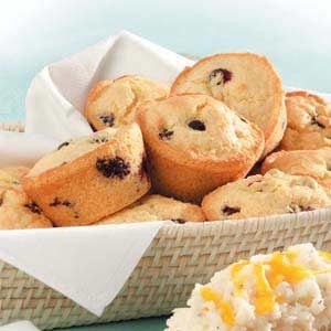 Corn Muffins with Blueberries