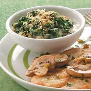 Creamy Parmesan Spinach