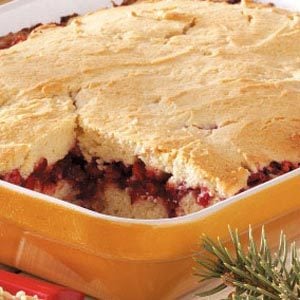 Cranberry-Sour Cream Coffee Cake