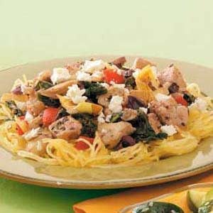 Greek Spaghetti Squash