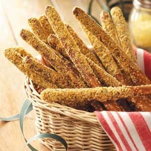 Parmesan Pretzel Rods