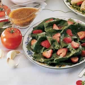 Strawberry Spinach Salad