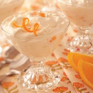 Orange Whipped Dessert