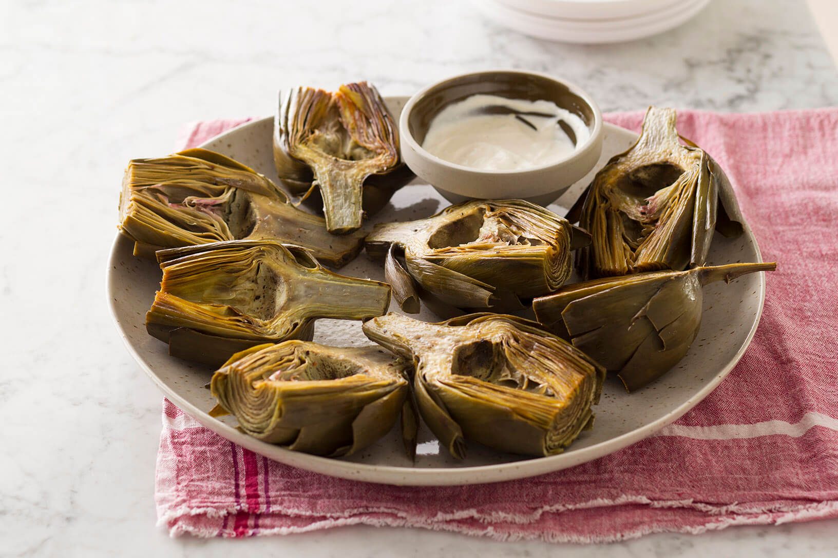 Roasted Artichokes; Artichokes; Artichoke